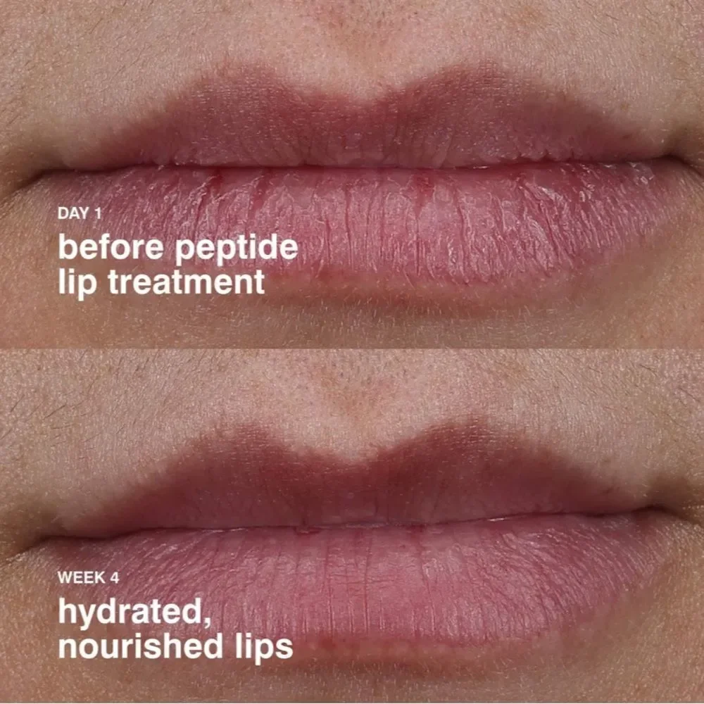 Rhode NEW Peptide Lip Treatment Nourishing Glaze in Strawberry Glaze